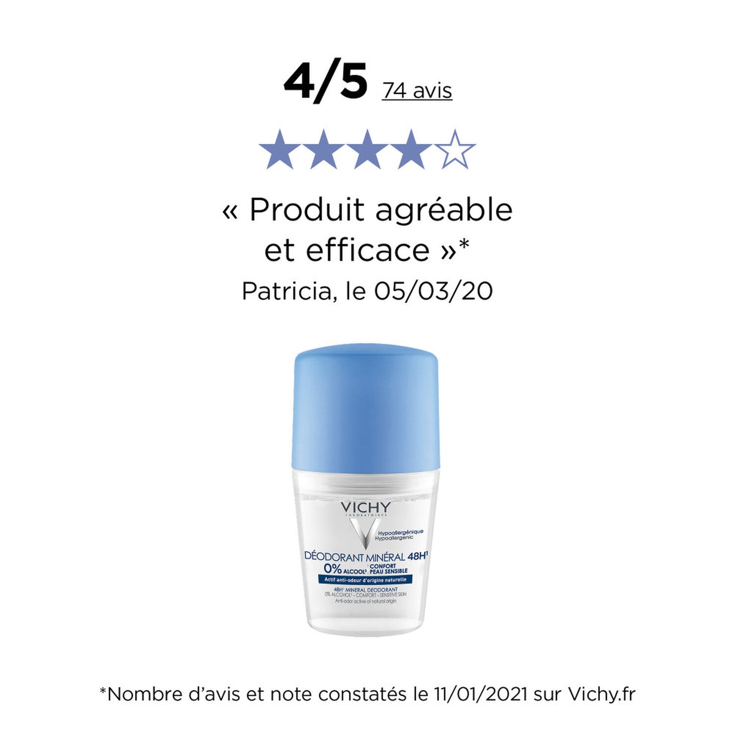 Vichy - Deodorant Mineral (Original)