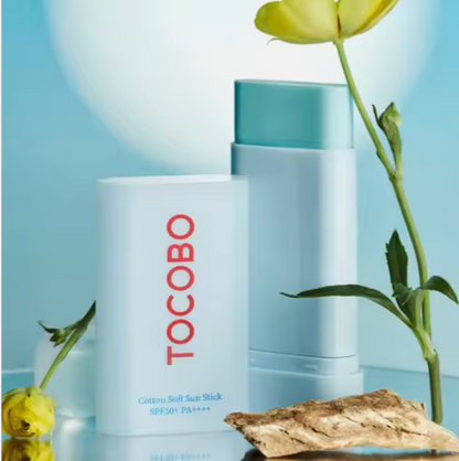 عصا الوقاية من الشمس بتركيبة قطنية ناعمة SPF50+ PA++++ (أصلية)