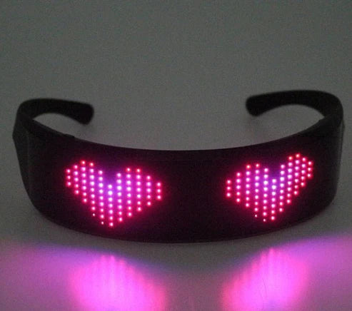 نظارات عرض LED لحفلات موسيقى الدي جي