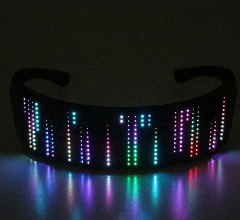 نظارات عرض LED لحفلات موسيقى الدي جي