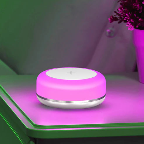 شاحن لاسلكي جديد، إضاءة ليلية LED إبداعية