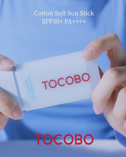 عصا الوقاية من الشمس بتركيبة قطنية ناعمة SPF50+ PA++++ (أصلية)